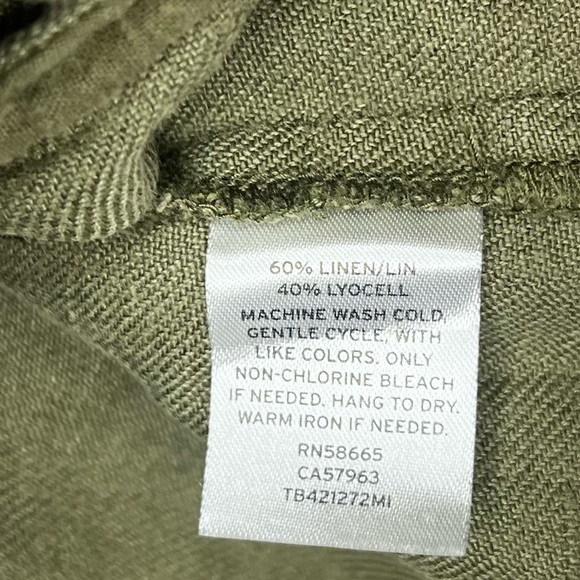 Treasure & Bond Linen Lyocell Blend Utility Jacket - Picture 5 of 7